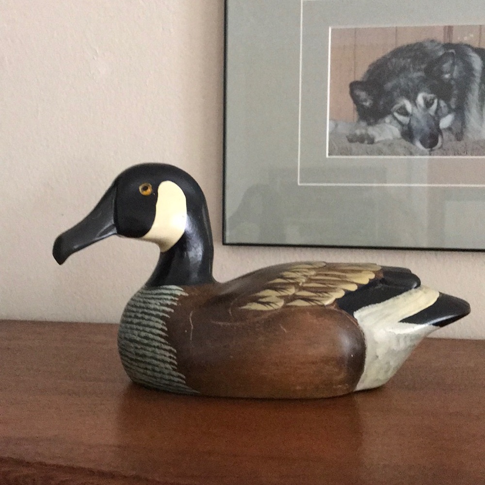 Vintage Cape Cod Wood Duck Carving